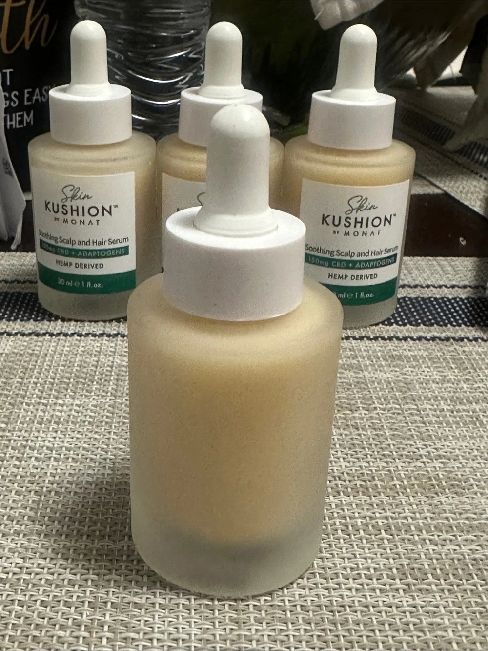 Skin Kushion Soothing Scalp & Hair Serum — 30Ml 1 Oz Adaptogens Hemp Derived